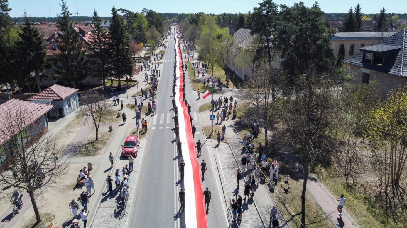 Najdłuższa flaga w Polsce