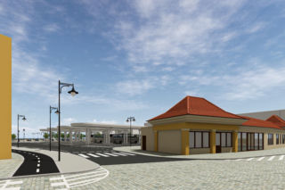 Wizualizacje centrum przesiadkowego w Legnicy