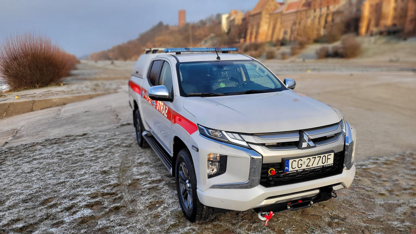 Nowe wozy dla grudziądzkich strażaków