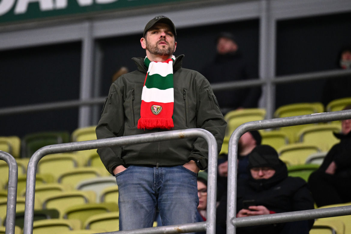 Kibice na meczu Lechia - Śląsk. Zobacz zdjęcia z trybun!