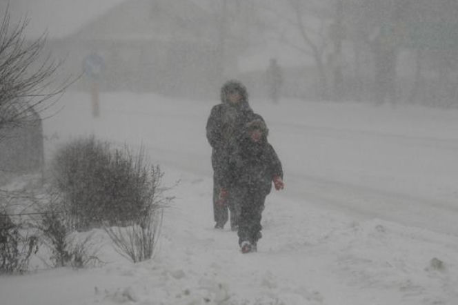 zima, śnieżyce