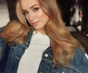 Wiktoria Gąsiewska w bieliźnie