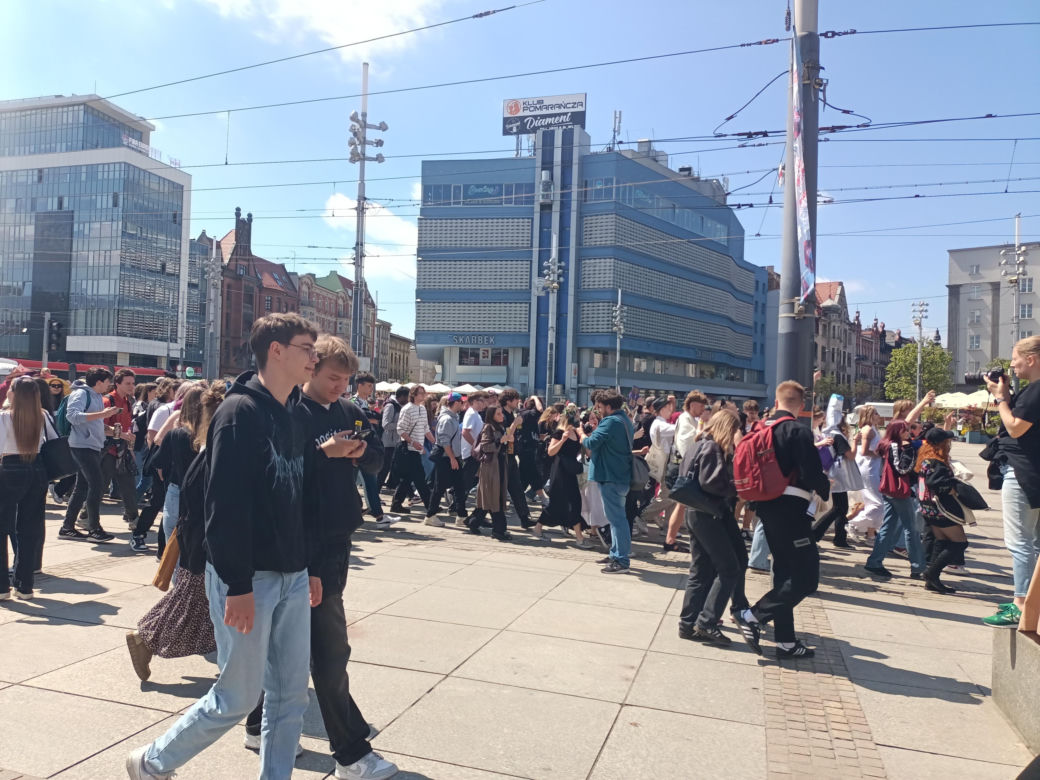 Korowód studencki rozpoczyna Juwenalia Śląskie 2025 w Katowicach