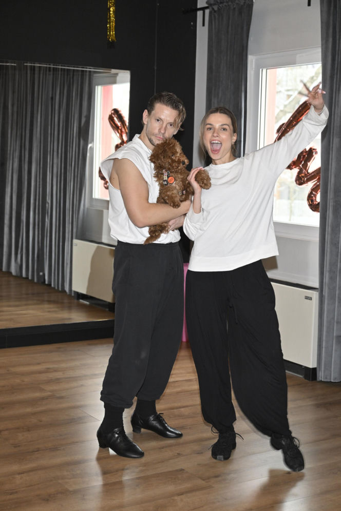 Sebastian Fabijański na probach do "Tańca z Gwiazdami"