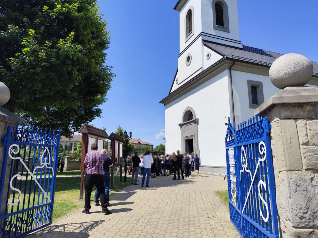 Ostatnie pożegnanie Katarzyny, która zginęła z rąk męża