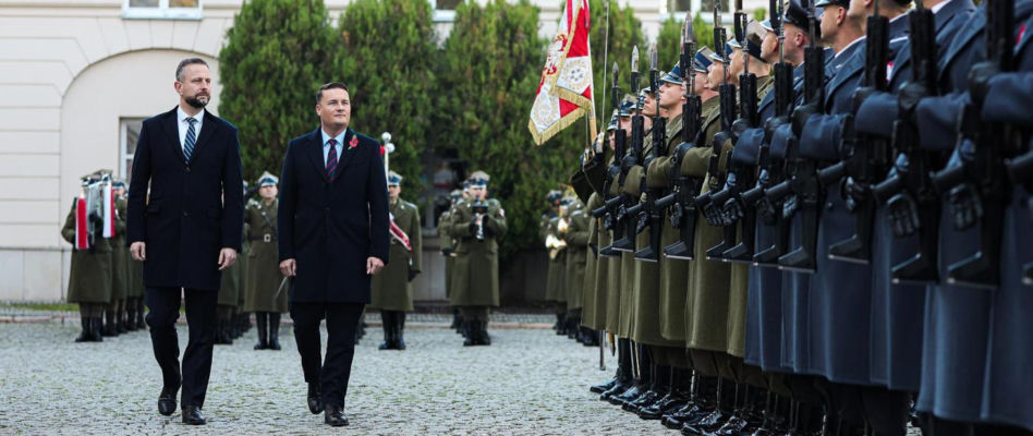 Spotkanie ministrów obrony Polski i Wielkiej Brytanii