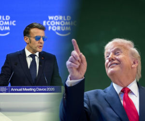 Trump wyśmiał Emmanuela Macrona. Co, do diabła!