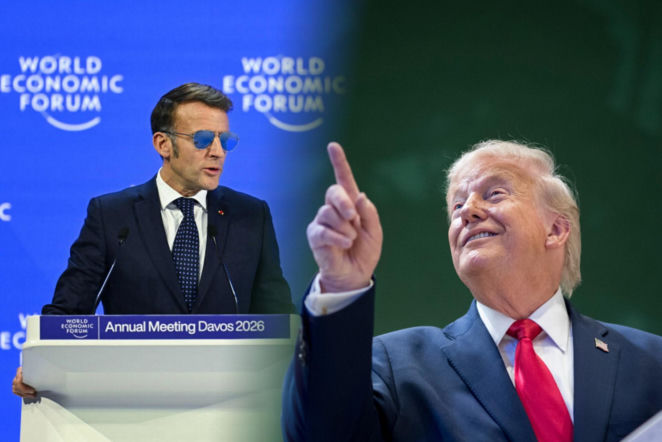 Trump wyśmiał Emmanuela Macrona. Co, do diabła!