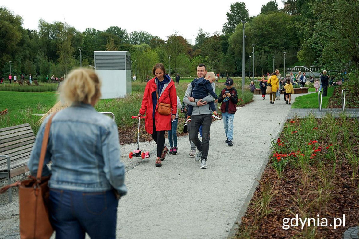Park Centralny w Gdyni w dniu otwarcia