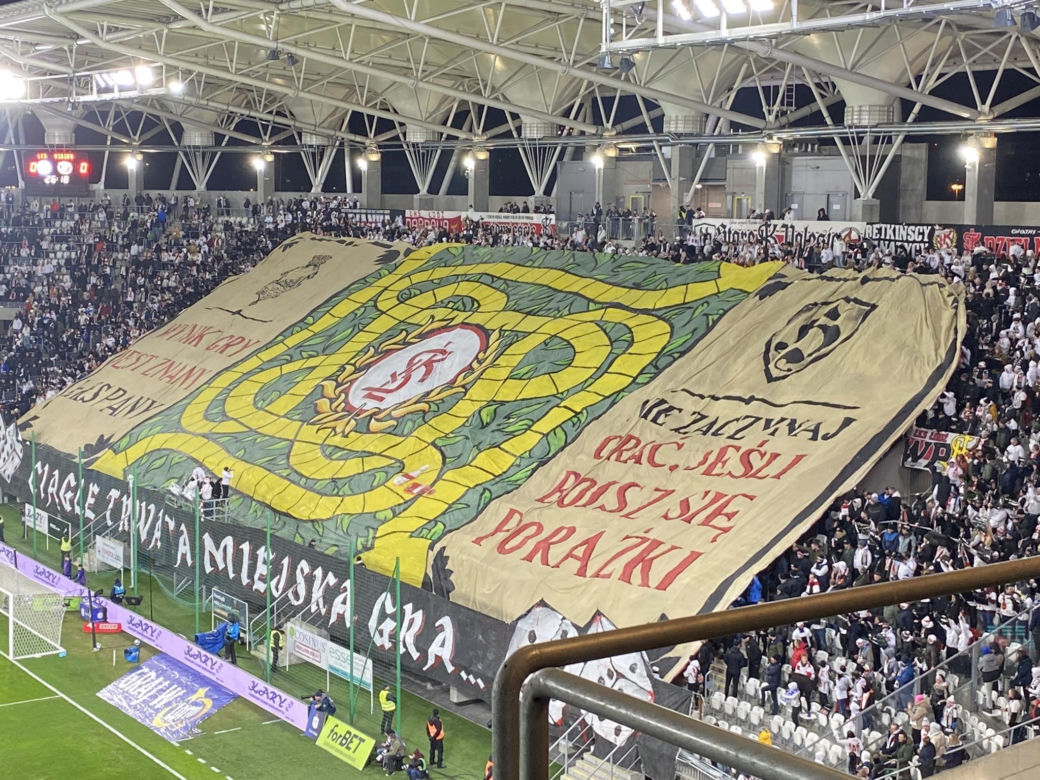 Derby Łodzi 2024. Tak bawili się kibice