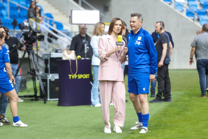 Gwiazdy na meczu TVP - Artyści