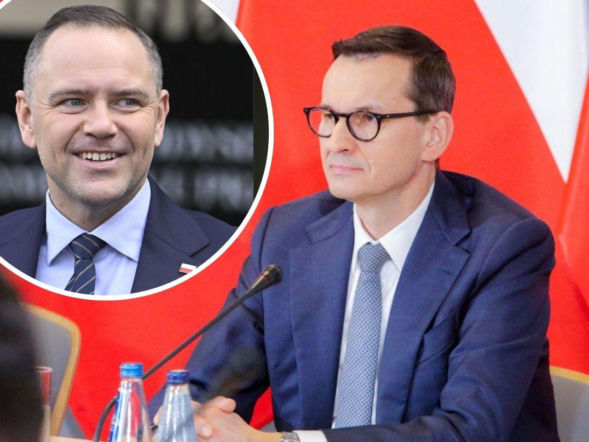 Morawieckiego zabrakło na spotkaniu u Nawrockiego. Teraz się tłumaczy 