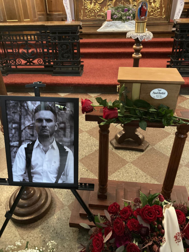 Paweł Hartlieb - pogrzeb