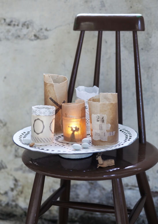 Boże Narodzenie w stylu shabby chic