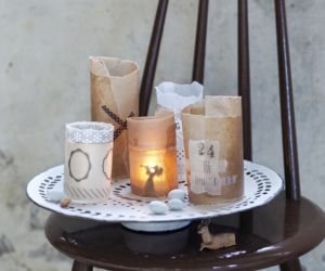 Boże Narodzenie w stylu shabby chic