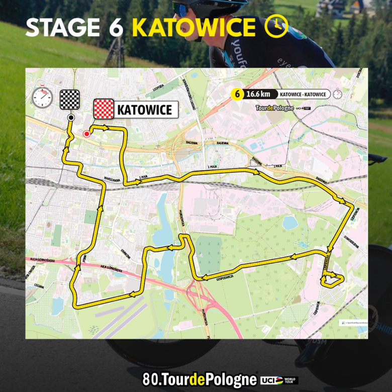 Tour De Pologne 2023 - MAPA