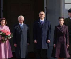 Marta Nawrocka, Karol Nawrocki, król Karol XVI Gustaw, królowa Sylwia