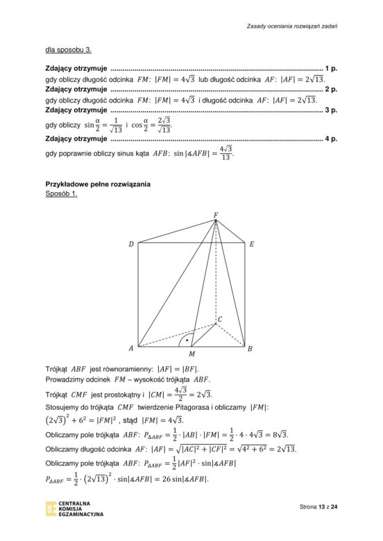 Matura próbna 2021: Matematyka [POZIOM ROZSZERZONY] ODPOWIEDZI I ROZWIĄZANIA