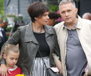 M jak miłość odcinek 1254 Marysia (Małgorzata Pieńkowska) Artur (Robert Moskwa) Basia (Maja Wudkiewicz)