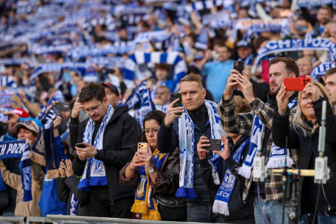 Lech Poznań - Legia Warszawa: Zdjęcia kibiców i zawodników z meczu 30. kolejki PKO BP Ekstraklasy