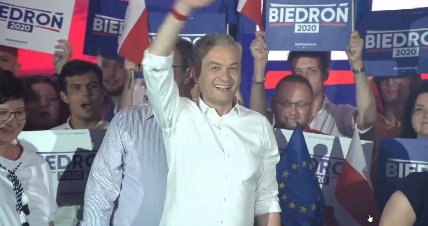 Wybory 2020. Sztab Roberta Biedronia
