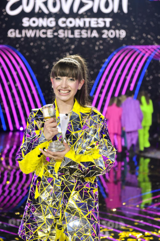 Viki Gabor na Eurowizji Junior 2019