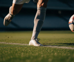 Marcel Wędrychowski z Pogoni Szczecin. Jego gol na wagę pucharów wywołał wzruszenie