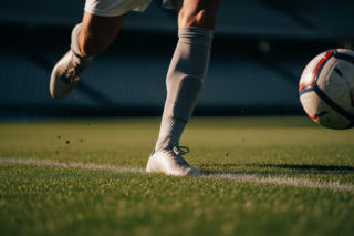Marcel Wędrychowski z Pogoni Szczecin. Jego gol na wagę pucharów wywołał wzruszenie
