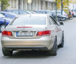 Blanka Lipińska jeździ Mercedesem Klasy E Coupe