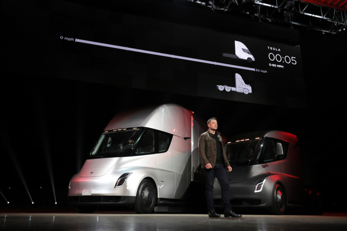 Ciężarówka Tesla Semi