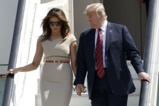 Trump kończy 80 lati walczy z łatką słabnącego prezydenta. Melania skradła uwagę