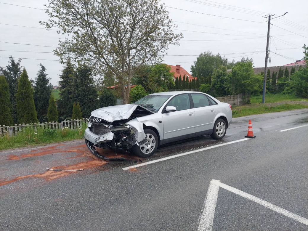 Wypadek w Pawłowie