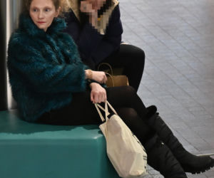 Agata Buzek na zakupach