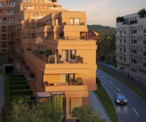 Apartamentowiec Esencja w Poznaniu blisko końca. Powstaje też park kieszonkowy