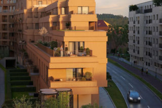 Apartamentowiec Esencja w Poznaniu blisko końca. Powstaje też park kieszonkowy