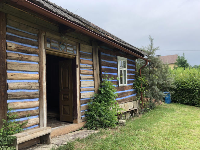 Dom stolarza z 1871 roku we wsi Zawada