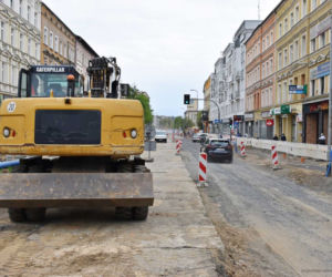 Przebudowa alei Wojska Polskiego - maj 2022
