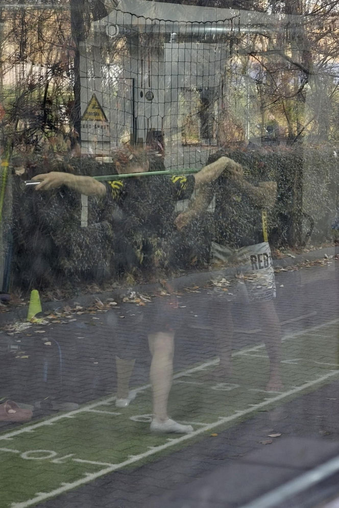 Bartosz Żukowski na siłowni