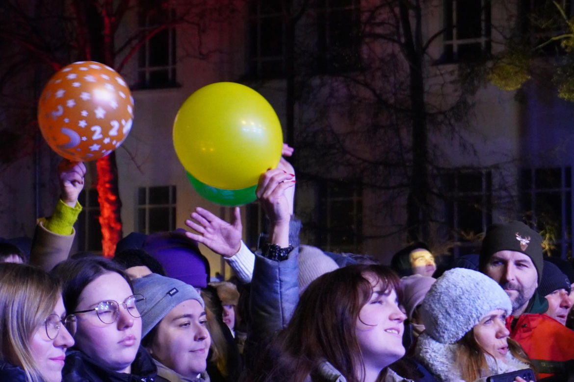 Poznaniacy przywitali 2025 rok 