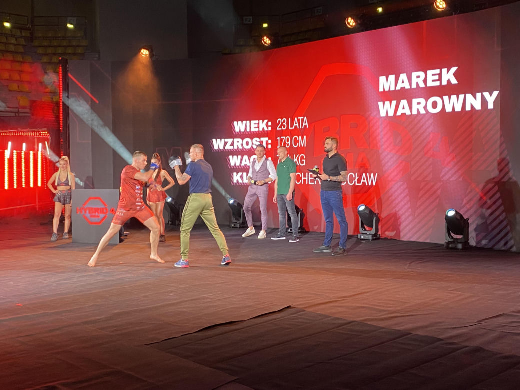 Media trening przed Hybrid MMA 4 w Zielonej Górze