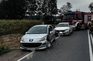 Karambol na trasie Siedlce – Łuków. Na DK-63 zderzyły się trzy samochody!