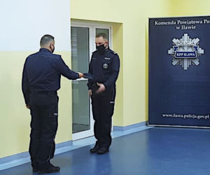 Zmiana komendanta iławskiej policji. Policjanci powiatowi w nowych rękach, po śmierci poprzedniego komendanta