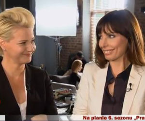 Dzień dobry TVN. Prawo Agaty 6 sezon. Małgorzata Kożuchowska i Agnieszka Dygant na planie serialu