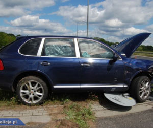 Przemyt kontrabandy w Porsche Cayenne
