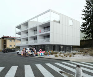 Promenada II. Wizualizacje butikowego hotelu we Władysławowie