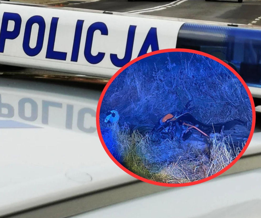 Policjanci jadąc w nocy na interwencję domową, pomogli siedzącemu w rowie 18-latkowi