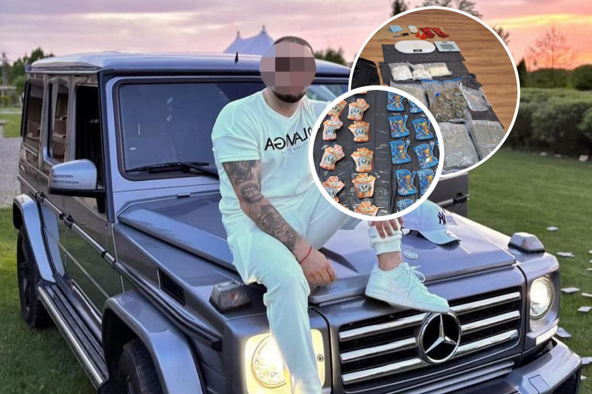 Raper z Poznania zatrzymany za 70 kg narkotyków. Galeria "Raper za kratkami"