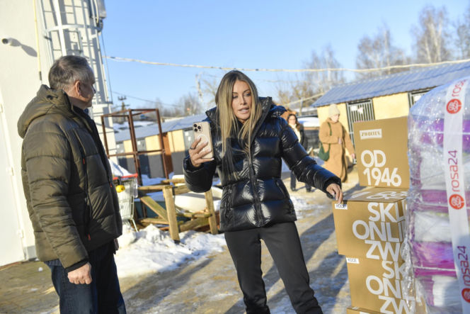 Małgorzata Rozenek-Majdan odwiedziła schronisko w Łodzi