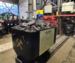 Ostatni wagon z węglem na KWK Bobrek w Bytomiu. 30 grudnia 2025 roku