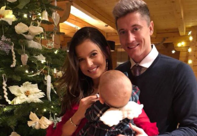 Robert Lewandowski, Anna Lewandowska, Klara Lewandowska